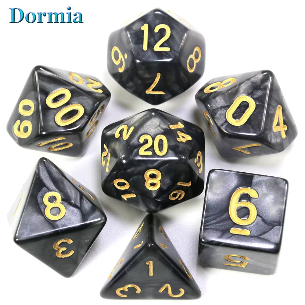 Stunning Marble D&D Dice - نرد دي اند دي