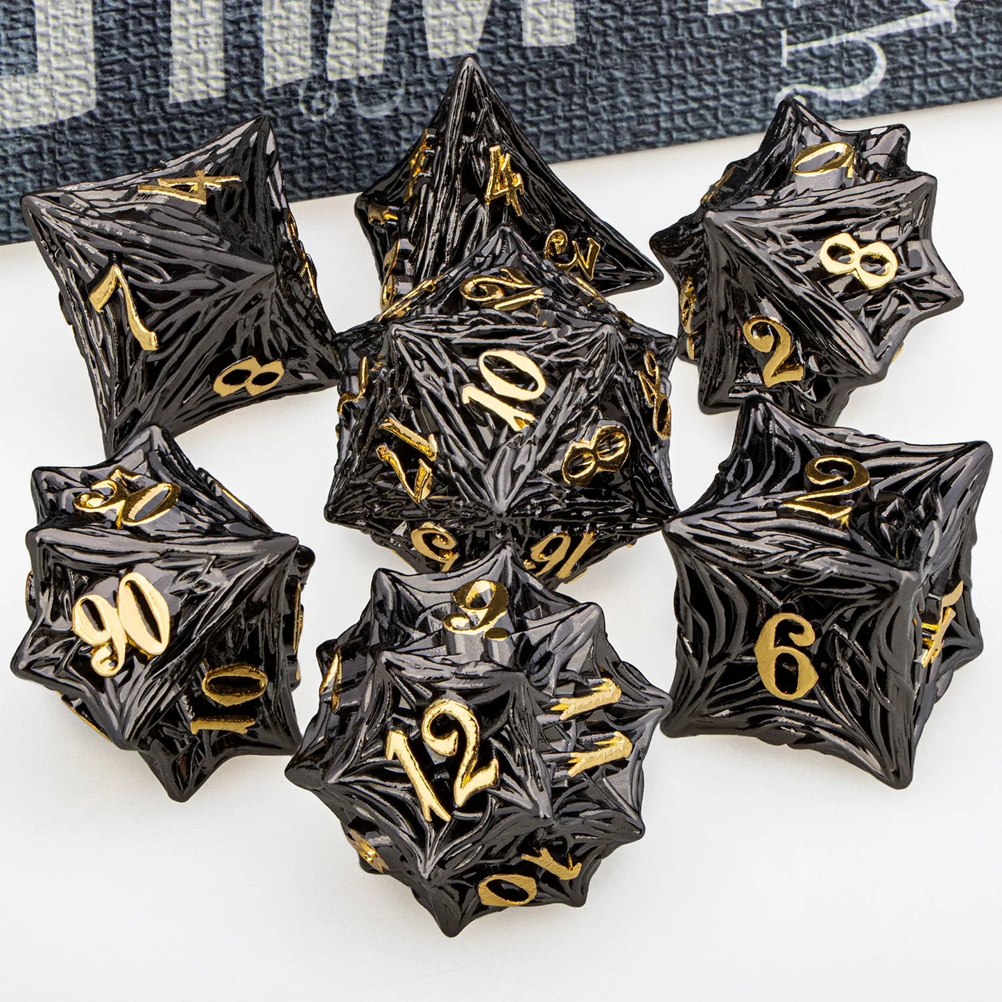 Tree Root Dnd Metal Dice Set Red D+D Polyhedral Dice for D Dnd D Dungeon and Dragon Pathfinder Role Playing Game Heavy D20 Dice