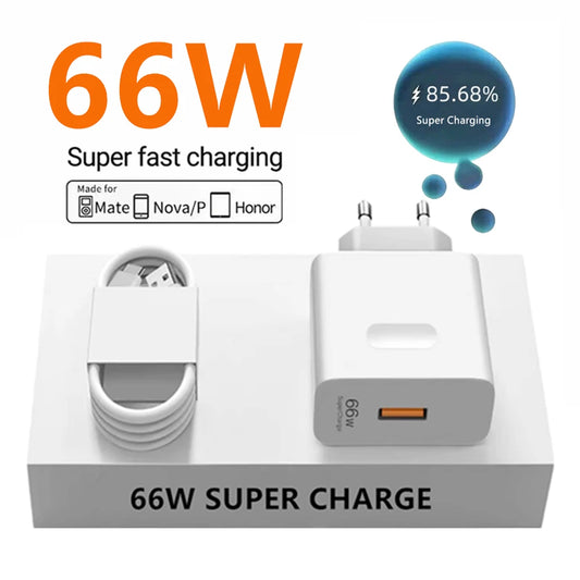 66W Super Fast Type C Quick Charging Cable - سلك شاحن نوع سي