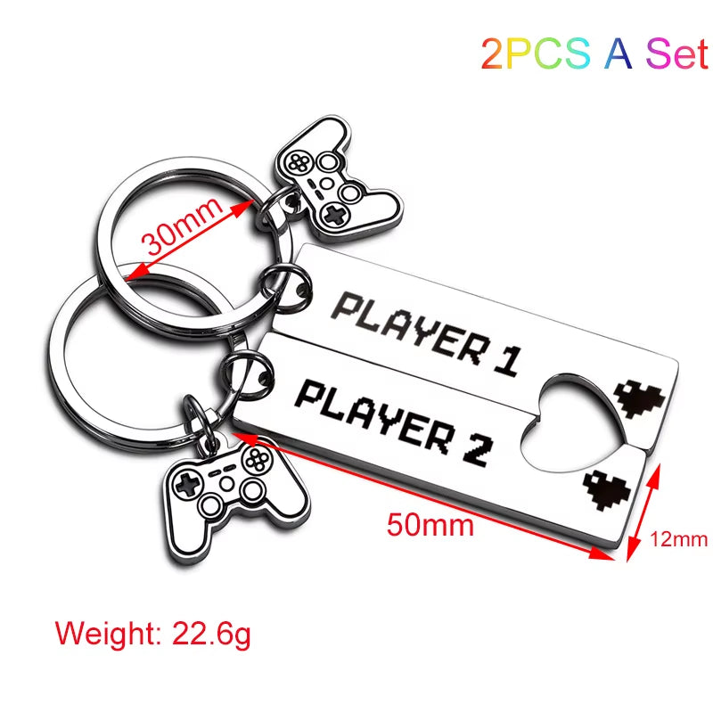 Matching Keychains for Gamers - سلسلة مفاتيح قيمرز