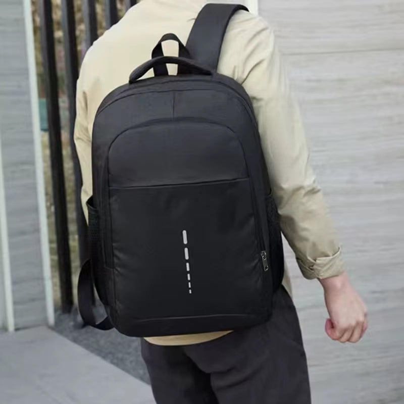 Neutral Backpack for Men and Women, Suitable as a School Bag or Travel Backpack, Available in Two Colors.