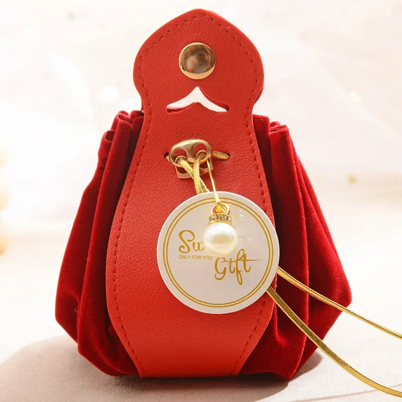 Celtic Design Genuine Leather DND Dice Bag Tray - Cute Drawstring Pouch for RPG Gifts & Coin Purse