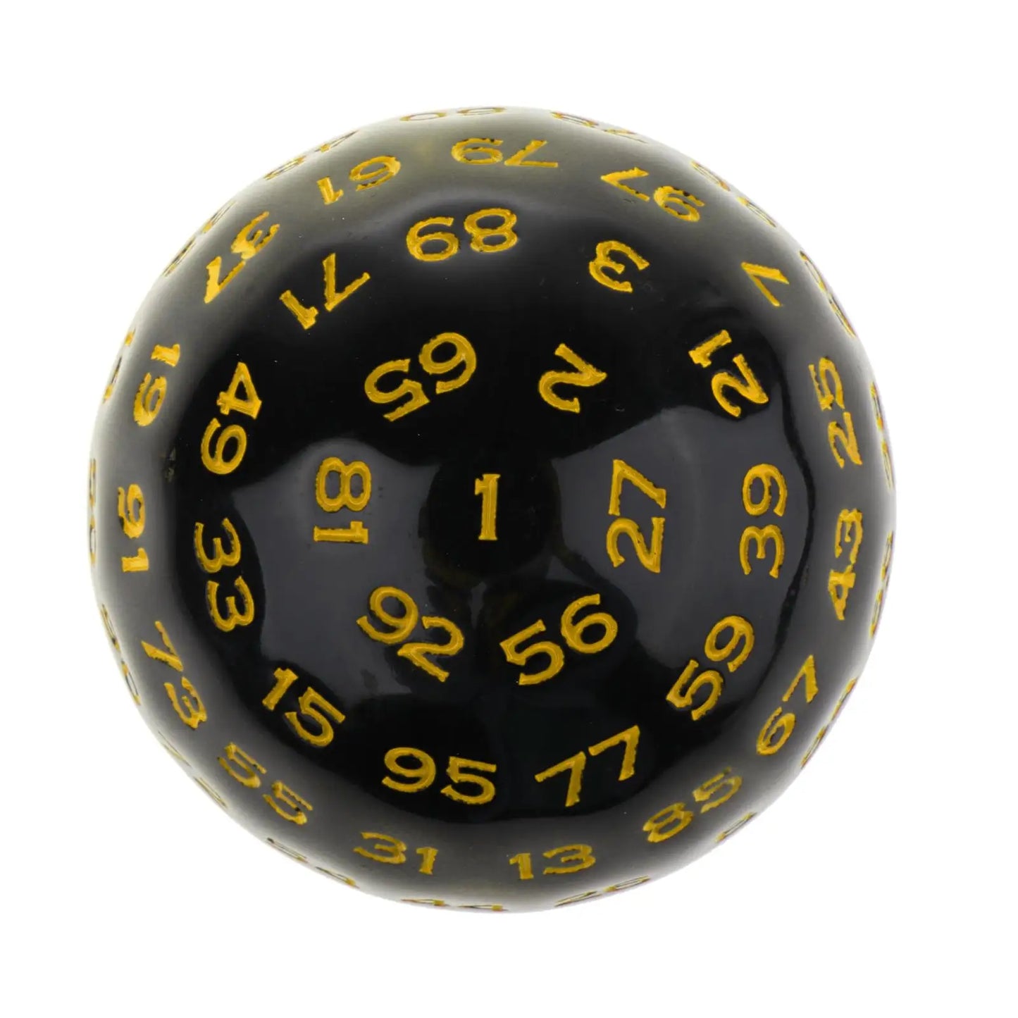 Ultimate 100-Sided Polyhedral Dice Set - Perfect for Board Games, RPGs, MTG, and Educational Projects (45mm)