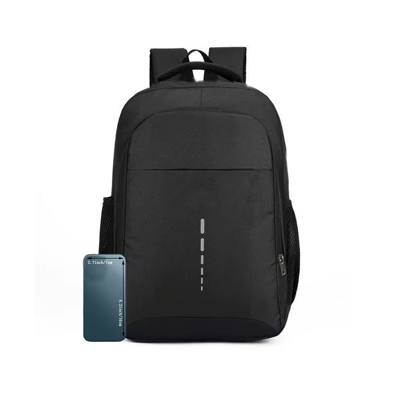 Neutral Backpack for Men and Women, Suitable as a School Bag or Travel Backpack, Available in Two Colors.