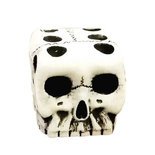 1Pcs Skull Dice 6-Sided Bone Unique Gift Gamer Great for Role Playing Board Game for Halloween