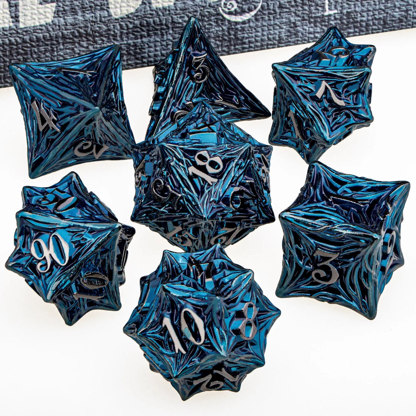 Tree Root Dnd Metal Dice Set Red D+D Polyhedral Dice for D Dnd D Dungeon and Dragon Pathfinder Role Playing Game Heavy D20 Dice