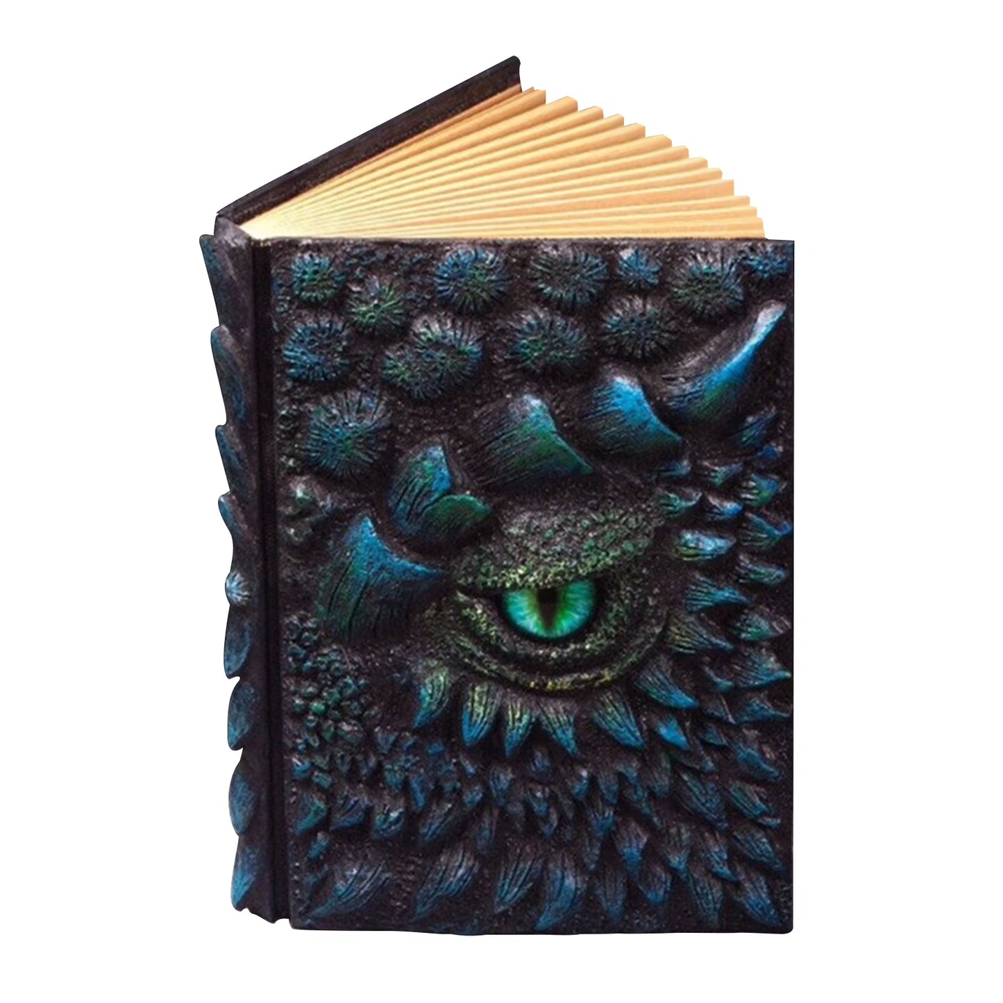 Fashion Vintage Dragon Embossed Resin Cover Travel Diary Notebook Travel Journal A5-Note Book Art 3D Relief Diary Book 1Pcs
