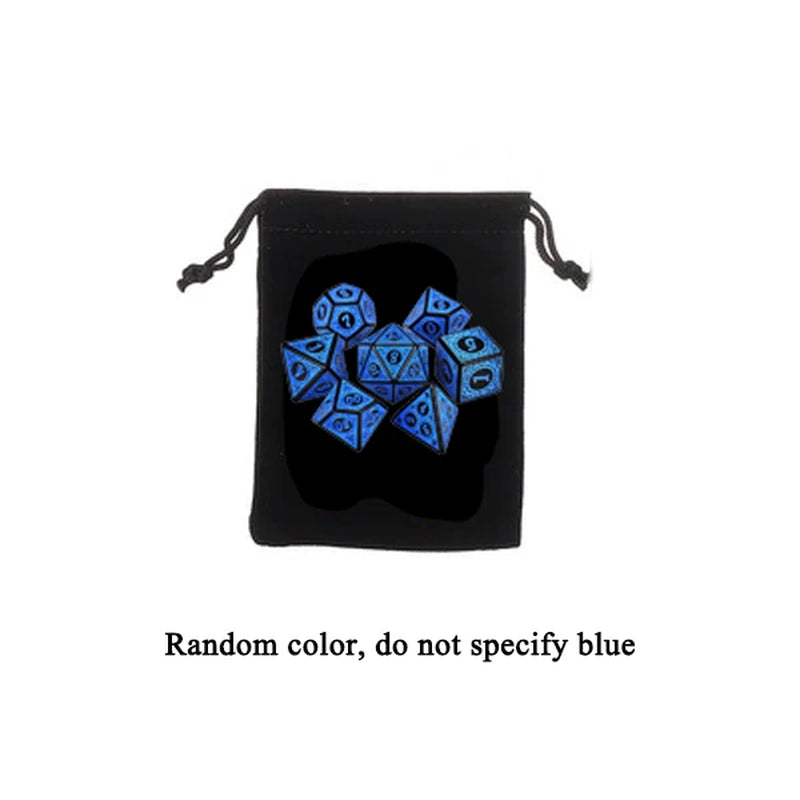 35/21/7Pcs DND Dice Set Multi Sides Polyhedral D4 D6 D8 D10 D12 D20 Dice for Role Playing Board Table Game Math Tabletop RPG