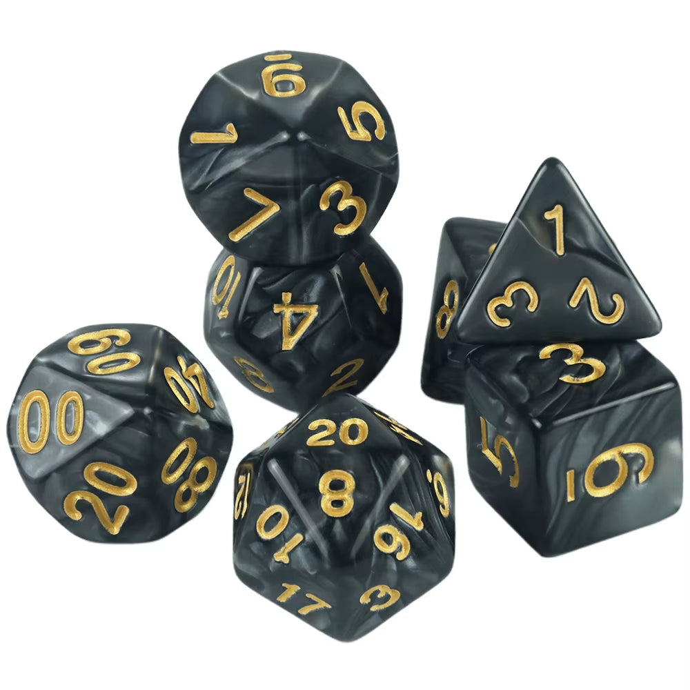 Stunning Marble D&D Dice - نرد دي اند دي