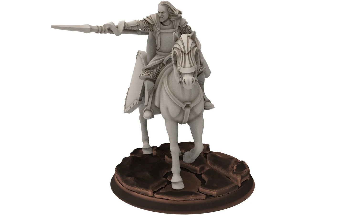 Gandor: Old Captain Hight Human Miniature for Wargames & D&D - Davale Miniatures - مجسم صغير لألعاب الطاولة