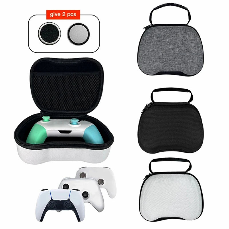 Ultimate Hard Carrying Case for PS5/XBOX Series X/Switch Controllers - Includes 2 Rocker Caps!