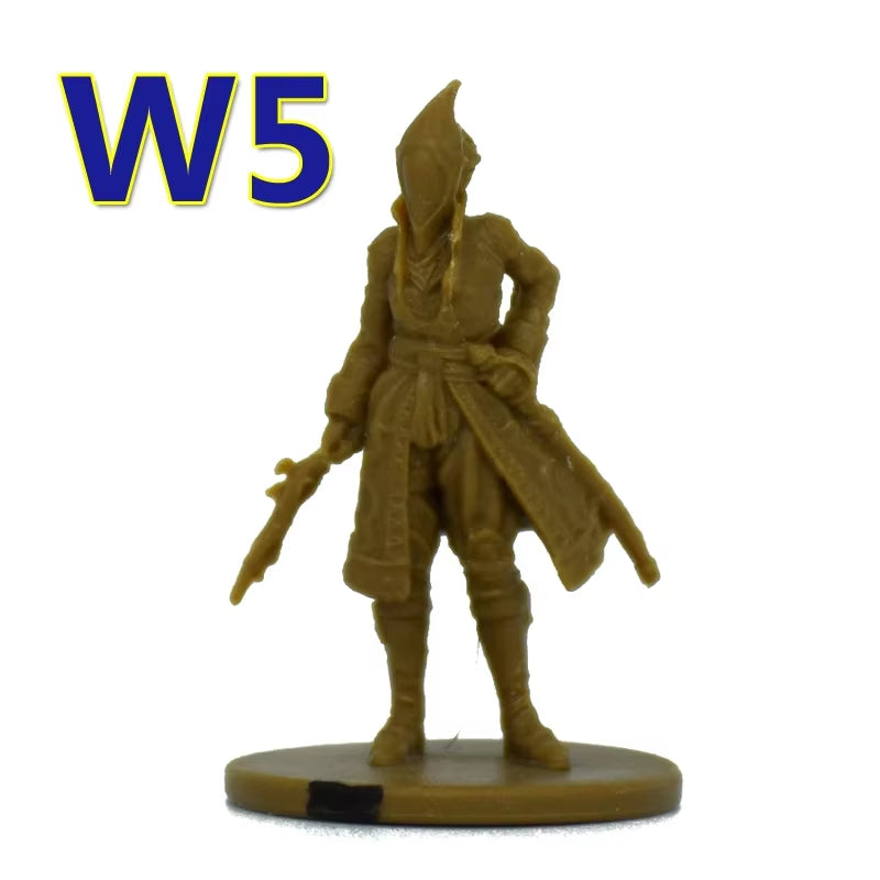 TRPG Board Game Zombicide Miniature Green Horde Heroes Survivors Warrior Knight Priest Dwarf Warlock Orc Fantasy Zombies Figures