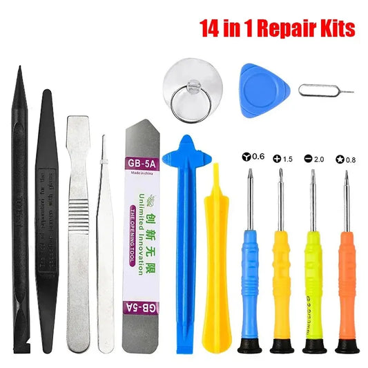 22-in-1 Ultimate Mobile Phone Repair Tool Kit - Complete iPhone Disassembly Set with Screwdrivers and Multi-Function Tools