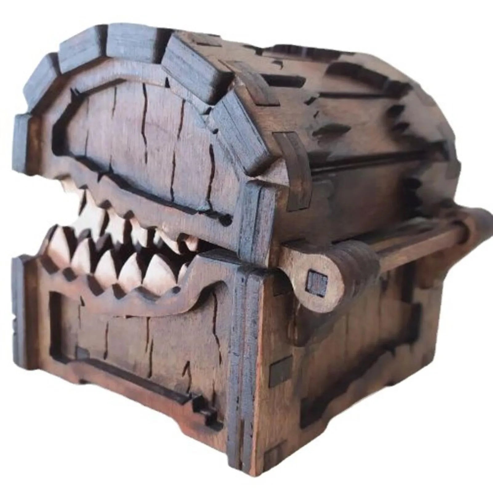 Dungeons & Dragons Treasure Chest - Multi-Functional Monster Figure, Dice Storage, and Collectible Display Box