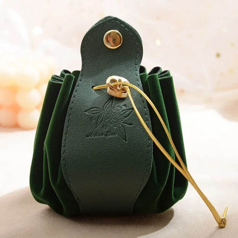 Celtic Design Genuine Leather DND Dice Bag Tray - Cute Drawstring Pouch for RPG Gifts & Coin Purse