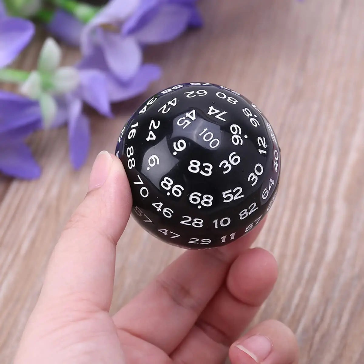Ultimate 100-Sided Polyhedral Dice Set - Perfect for Board Games, RPGs, MTG, and Educational Projects (45mm)