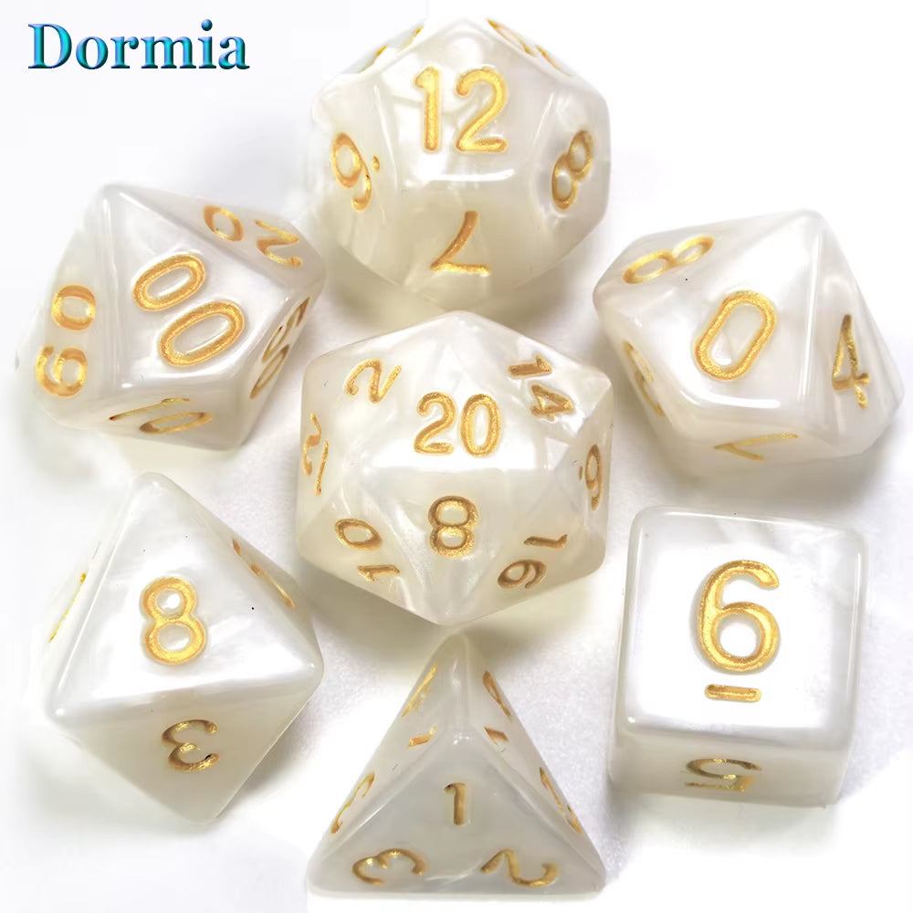 Stunning Marble D&D Dice - نرد دي اند دي