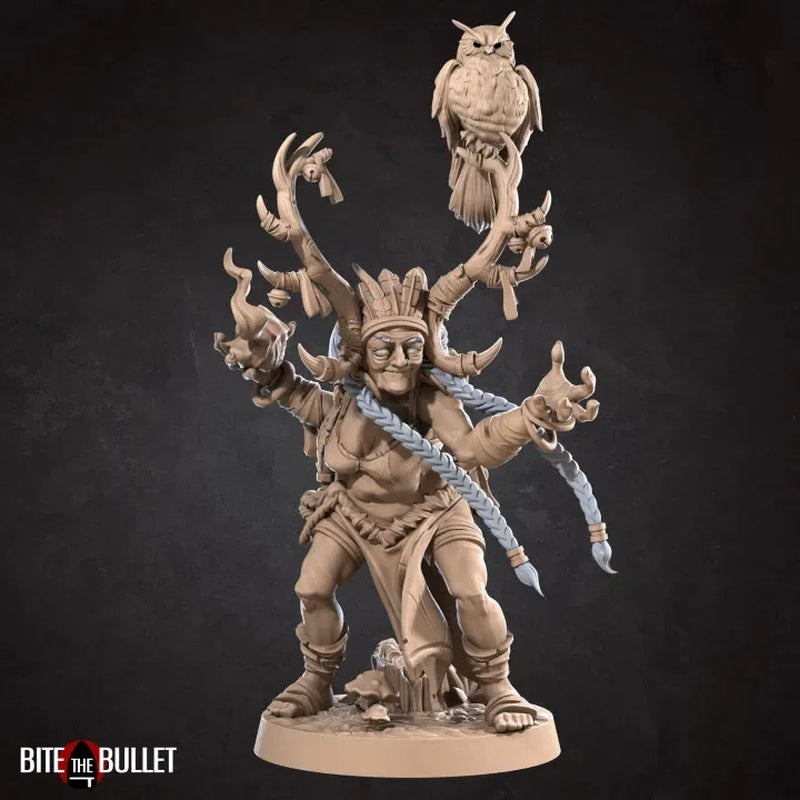 Miniature Resin Model Amazon Queen Knight, Dwarf, Orc Dnd Board Game War Chess Model Unpainted