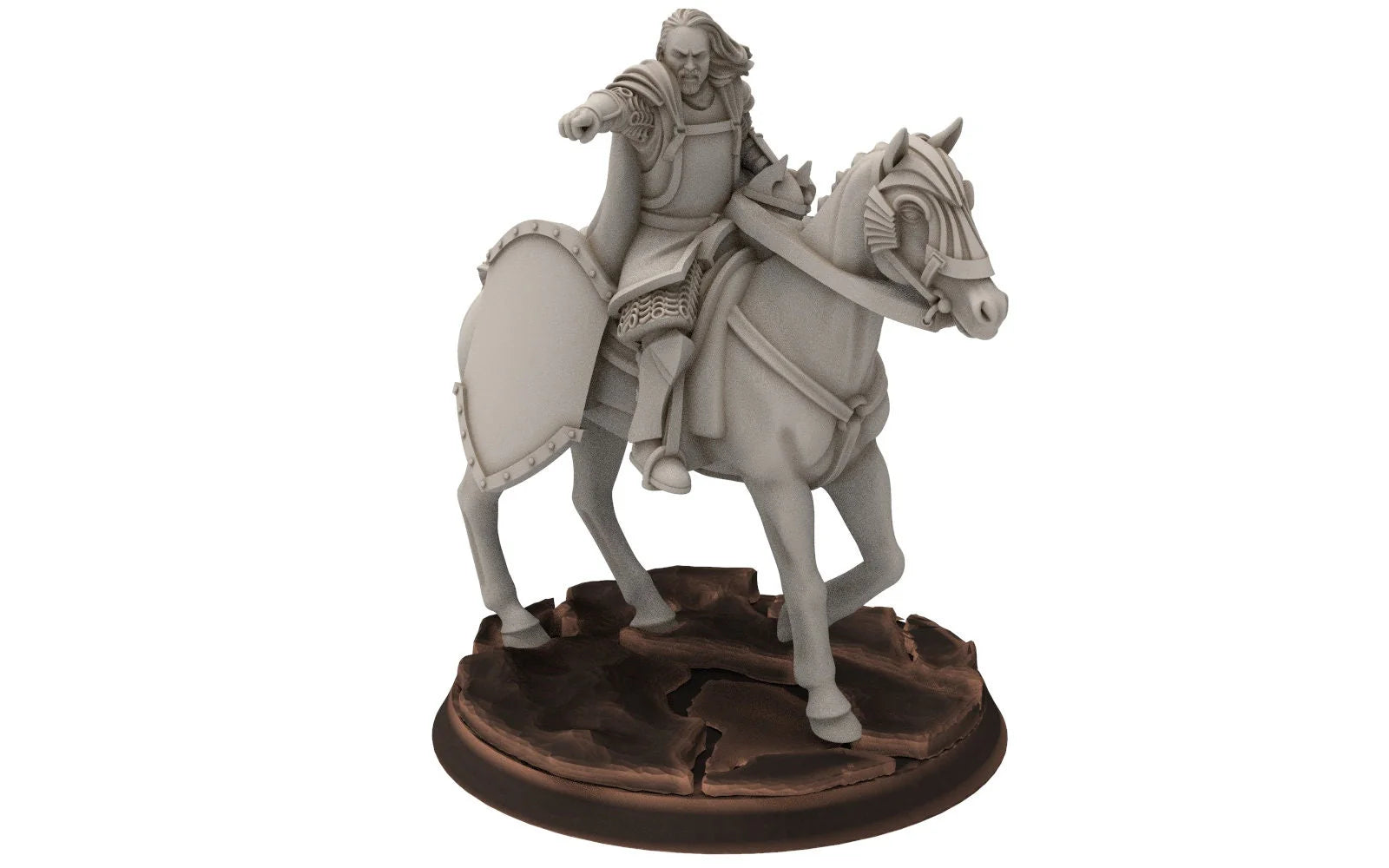 Gandor: Old Captain Hight Human Miniature for Wargames & D&D - Davale Miniatures - مجسم صغير لألعاب الطاولة