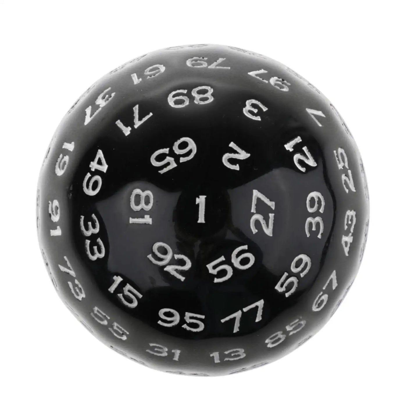 Ultimate 100-Sided Polyhedral Dice Set - Perfect for Board Games, RPGs, MTG, and Educational Projects (45mm)