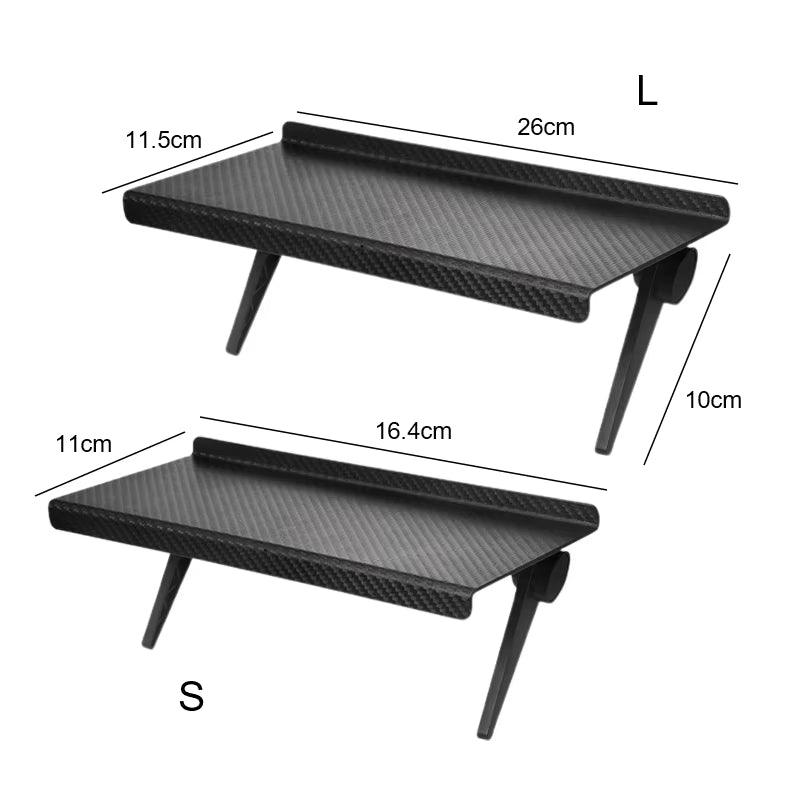 Adjustable TV Screen Top Storage Shelf - Versatile Monitor Rack & Home Organizer for Routers and More