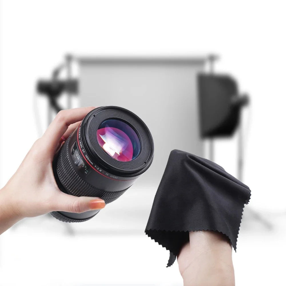 Premium Microfiber Cleaning Cloths for Phones, Glasses, Lenses, and Screens - Streak-Free Shine!