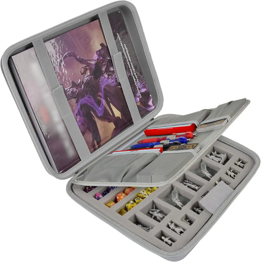 Premium Dice Tray Box for D&D - Stylish Storage & Rolling Solution for Your RPG Adventures!