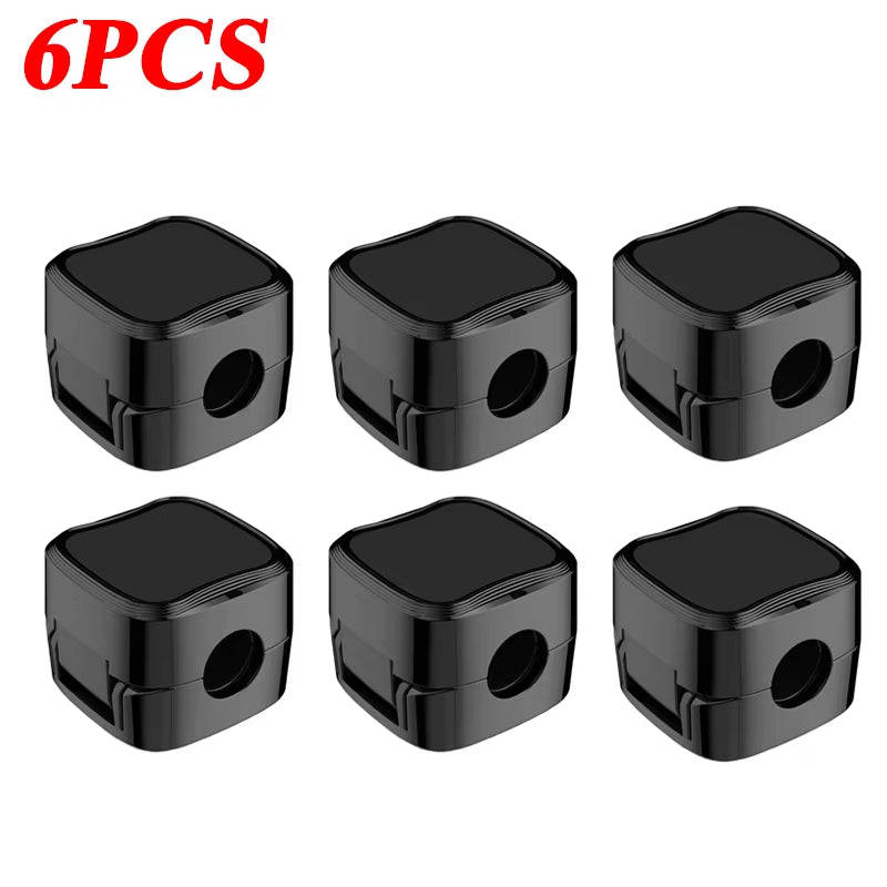 Magnetic Cable Clip - Adhesive Wire Organizer for Tidy Home & Office Desk Management