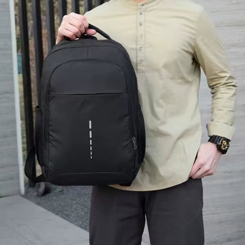 Neutral Backpack for Men and Women, Suitable as a School Bag or Travel Backpack, Available in Two Colors.