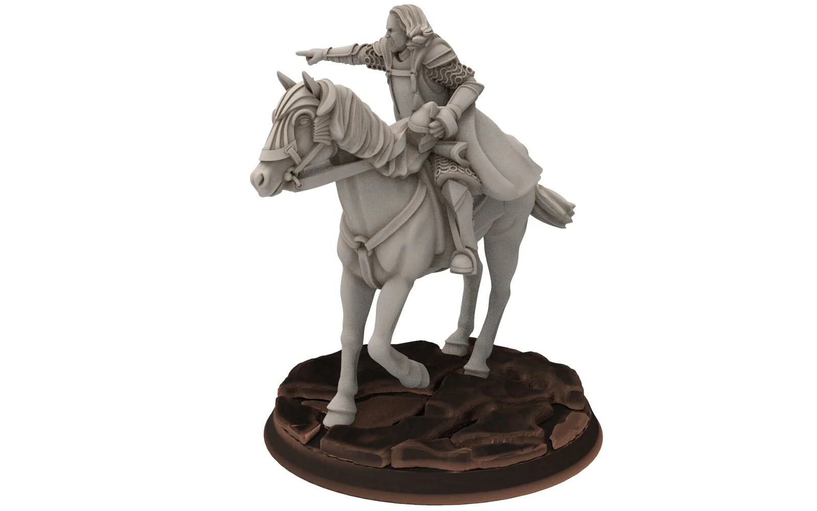 Gandor: Old Captain Hight Human Miniature for Wargames & D&D - Davale Miniatures - مجسم صغير لألعاب الطاولة