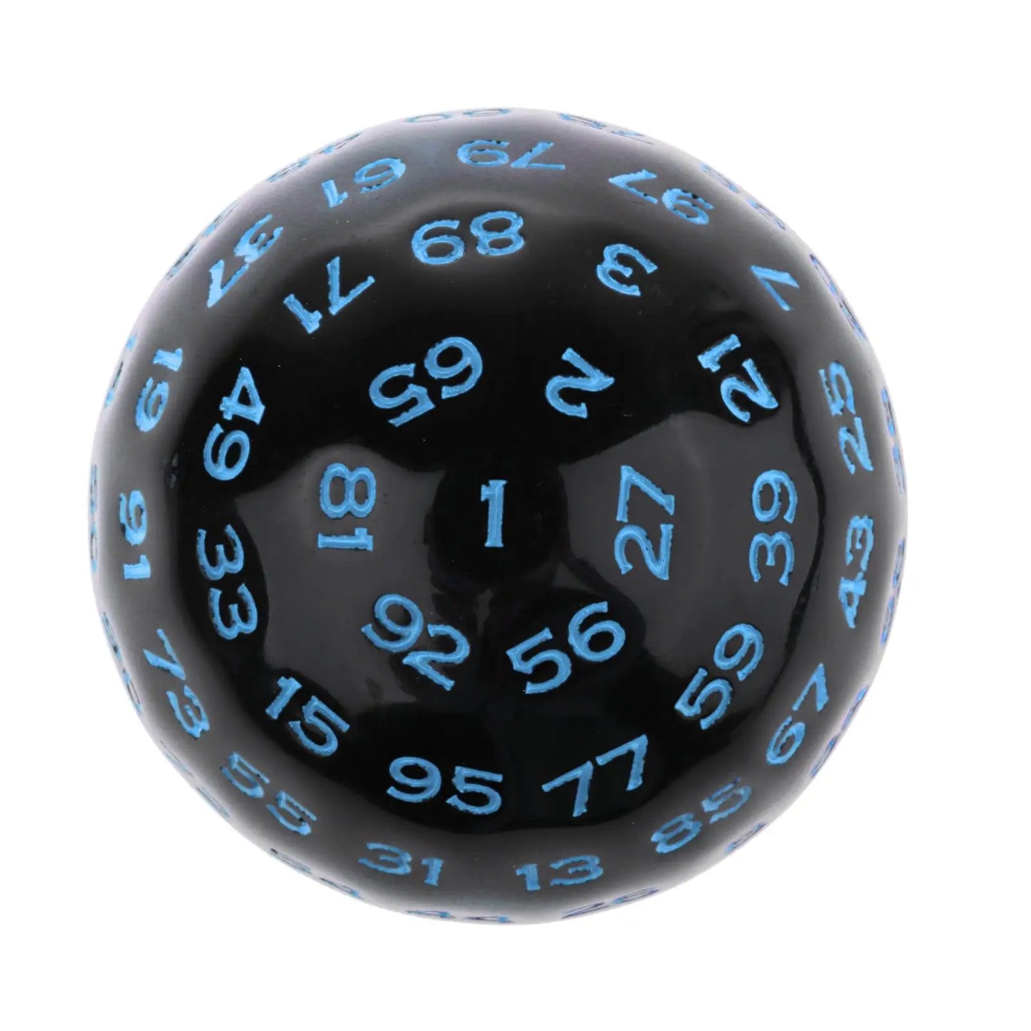 Ultimate 100-Sided Polyhedral Dice Set - Perfect for Board Games, RPGs, MTG, and Educational Projects (45mm)