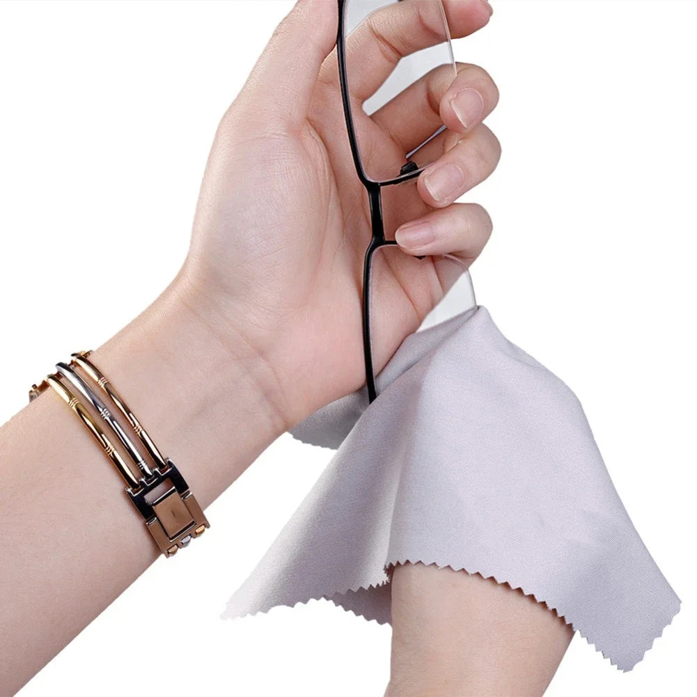 Premium Microfiber Cleaning Cloths for Phones, Glasses, Lenses, and Screens - Streak-Free Shine!