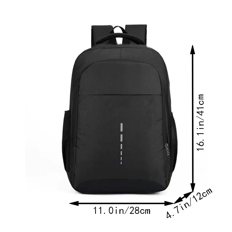 Neutral Backpack for Men and Women, Suitable as a School Bag or Travel Backpack, Available in Two Colors.