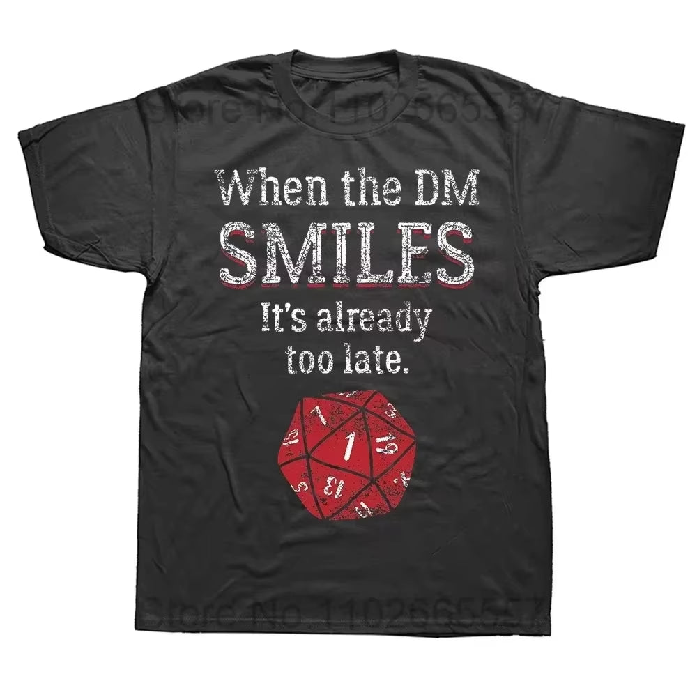D&D "I Have a Plan" T-Shirt Cotton - تيشرتات دي اند دي قطنية