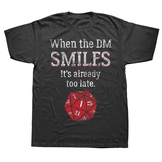 D&D "I Have a Plan" T-Shirt Cotton - تيشرتات دي اند دي قطنية