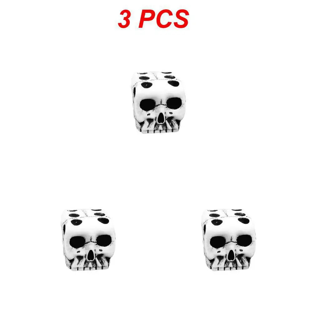 1Pcs Skull Dice 6-Sided Bone Unique Gift Gamer Great for Role Playing Board Game for Halloween
