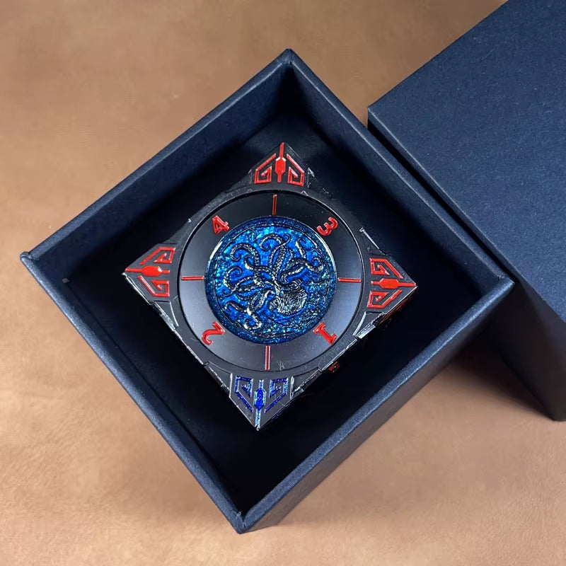 7-in-1 Metal D&D Dice Set - نرد دي اند دي معدني