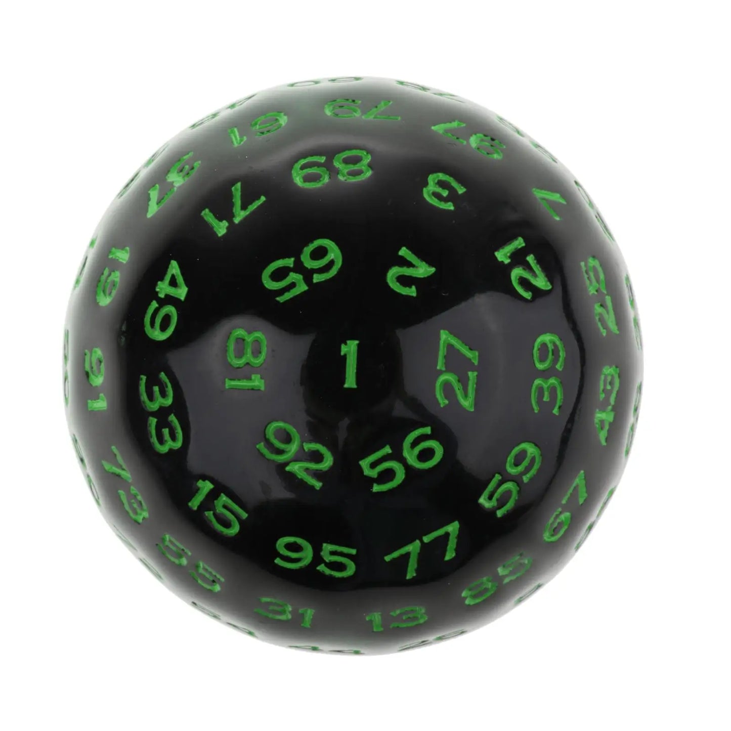 Ultimate 100-Sided Polyhedral Dice Set - Perfect for Board Games, RPGs, MTG, and Educational Projects (45mm)