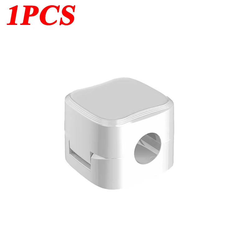Magnetic Cable Clip - Adhesive Wire Organizer for Tidy Home & Office Desk Management