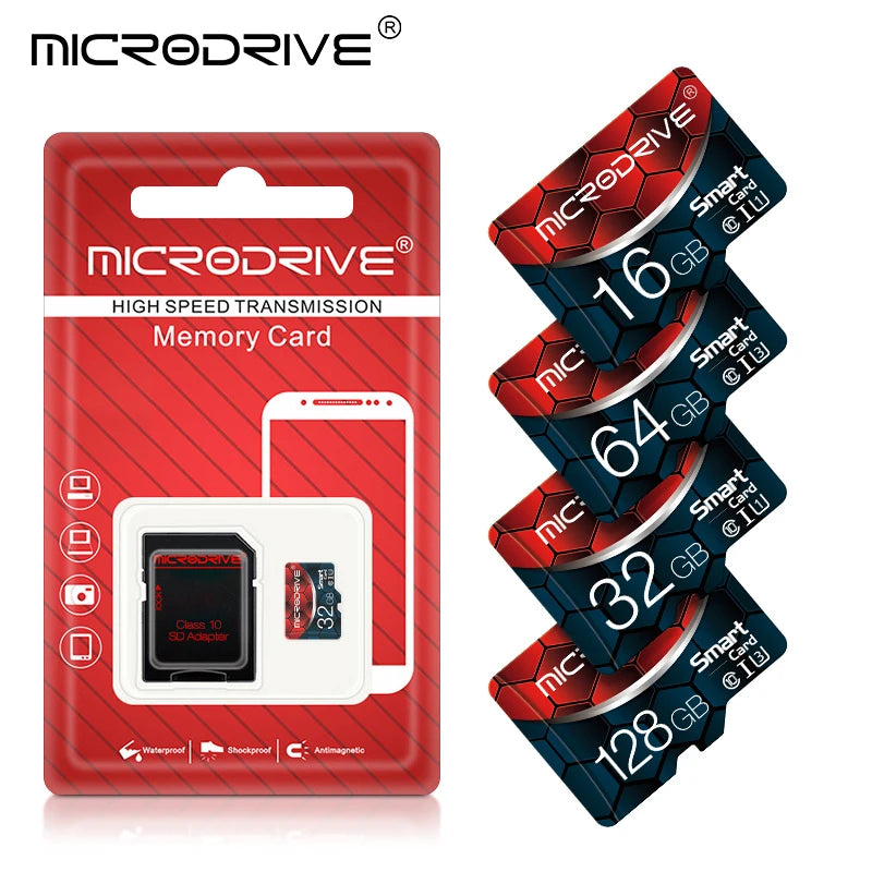 High-Speed 100% Original Micro TF Card - 4GB to 128GB - Perfect for Smartphones and Tablets